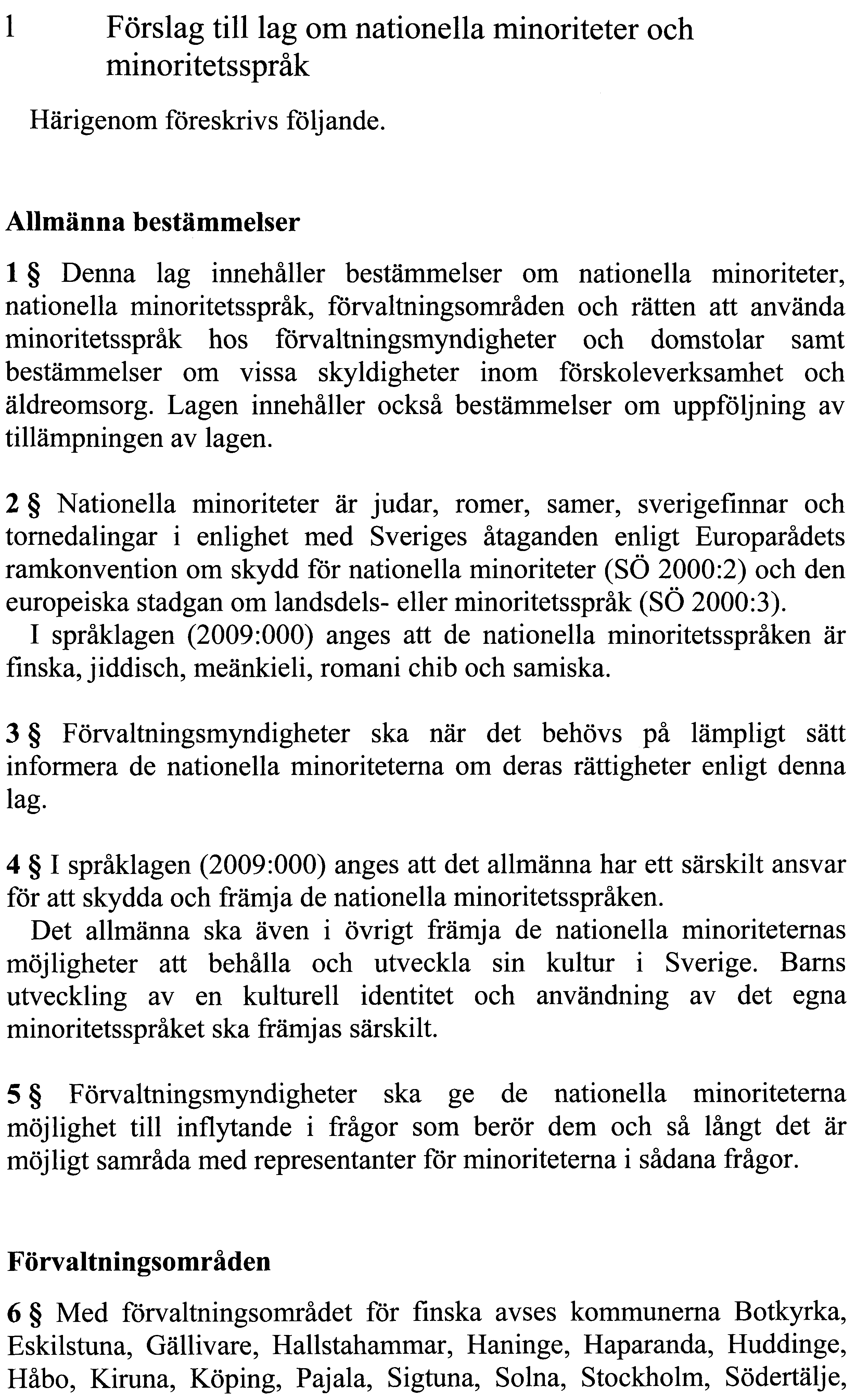 vad är ett minoritetsspråk