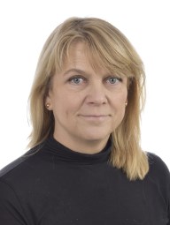 Porträtt av Marielle Lahti